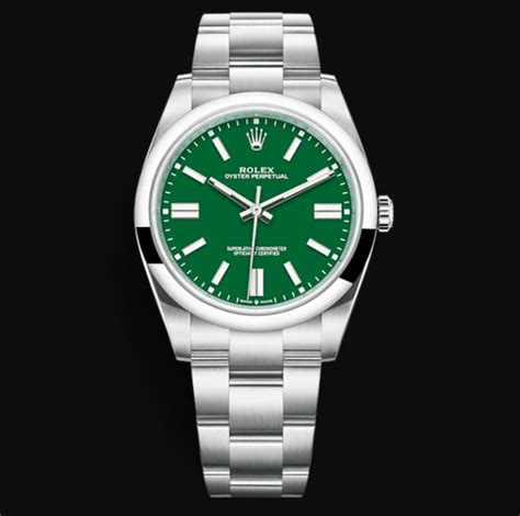 rolex cadran vert